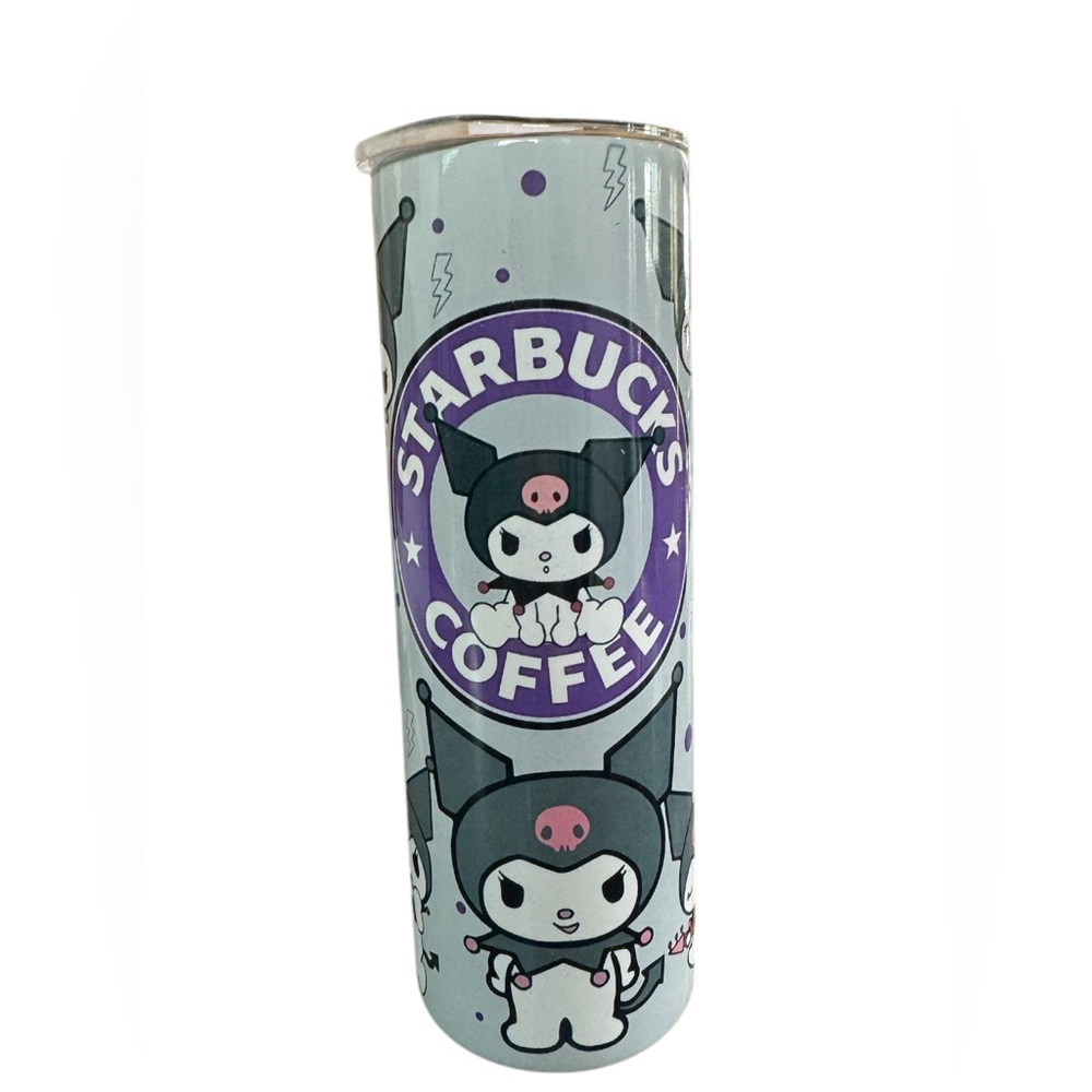 Hello Kitty  kuromi Tumbler with Cute Character Design